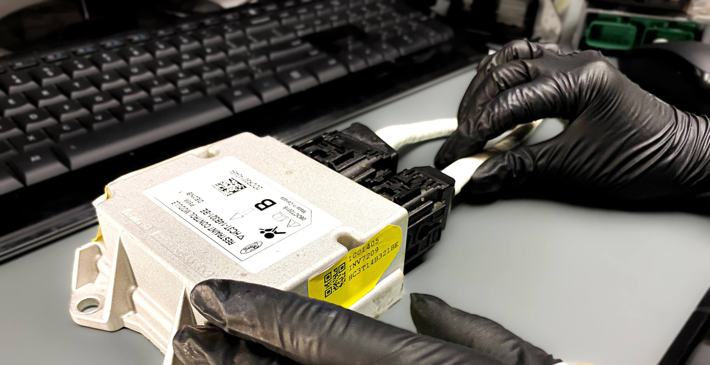 Reprogramming of Airbag Module (ECU)